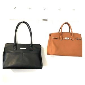 2 big hand bags